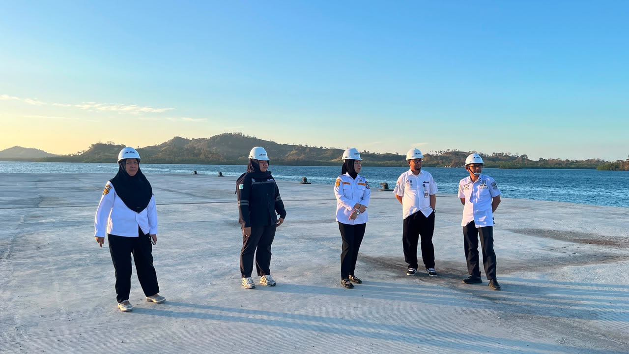 Optimalkan Pelayanan Transportasi Laut, Dishub Provinsi Gorontalo Gelar Koordinasi dan Monitoring di Pelabuhan Anggrek
